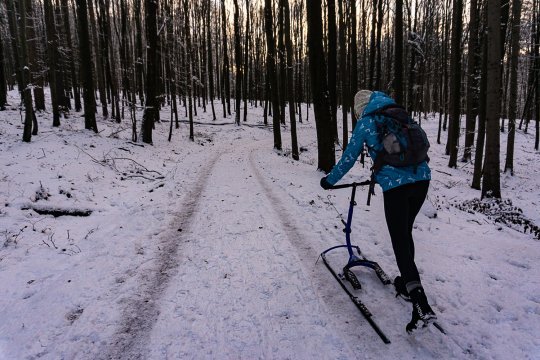 KICKSPARK - ledoběžka/ sněhoběžka