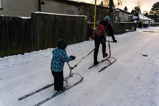 KICKSPARK - ledoběžka/ sněhoběžka