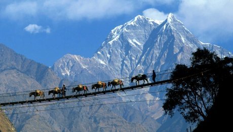 Na koloběžce k Annapurnám